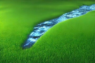 A Background of Colorful Foliage Through the Year