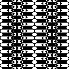 Vector monochrome pattern, Abstract texture for fabric print, card, table cloth, furniture, banner, cover, invitation, decoration, wrapping.seamless repeating pattern.Black and white color.