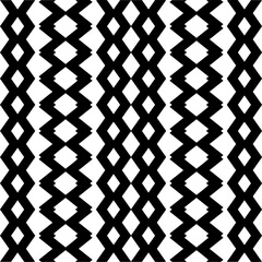 Vector monochrome pattern, Abstract texture for fabric print, card, table cloth, furniture, banner, cover, invitation, decoration, wrapping.seamless repeating pattern.Black and white color.