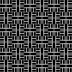 Vector monochrome pattern, Abstract texture for fabric print, card, table cloth, furniture, banner, cover, invitation, decoration, wrapping.seamless repeating pattern.Black and white color.