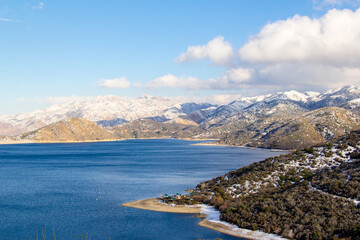 Lake arrowhead in the San Bernardino Mountains east of Los Angeles