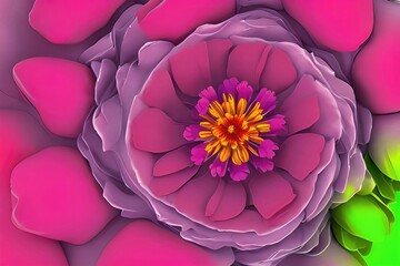 A Background of Colorful Foliage Through the Year