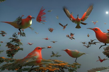 Stunning Birds in their Natural Habitat