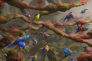 Stunning Birds in their Natural Habitat