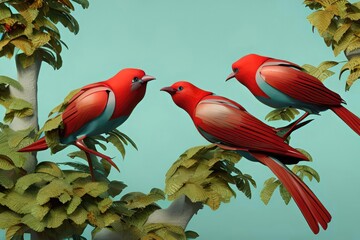 Stunning Birds in their Natural Habitat