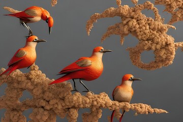 Stunning Birds in their Natural Habitat