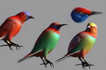 Stunning Birds in their Natural Habitat