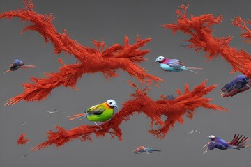 Stunning Birds in their Natural Habitat