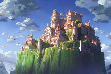 Breathtaking Landscapes with Blue Skies and Green Forests