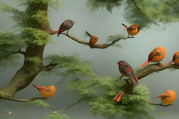 Stunning Birds in their Natural Habitat