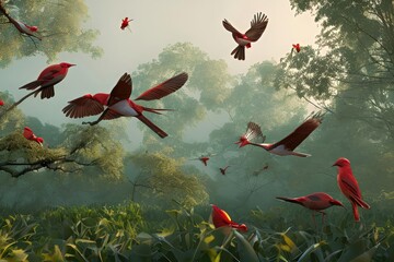 Stunning Birds in their Natural Habitat