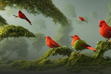 Stunning Birds in their Natural Habitat