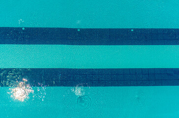 swimming pool background view from above