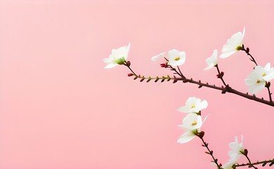 Obraz na płótnie Canvas cherry blossom background, generative AI