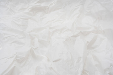 Plastic bag as a background.