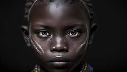 African Tribal Boy