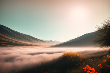 vlogger concept art illustrtion. Generative ai.