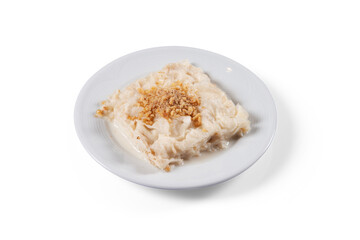 Turkish Dessert Special for Ramadan, Güllaç with hazelnut