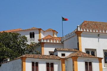 Portugal, the historical  National Palace in Sintra