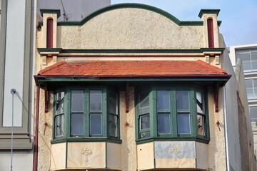 Federation Free Classical two-story building on East Esplanade-Manly suburb. Sydney-Australia-542