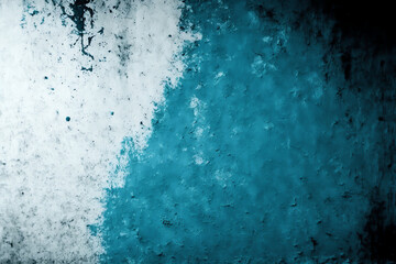 blue grunge concrete background
