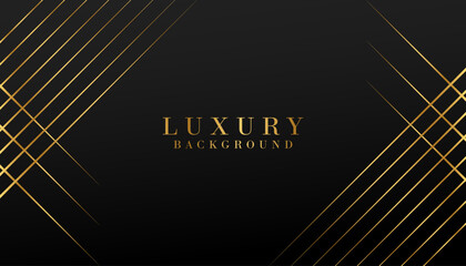 Black and gold luxury background.