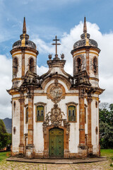 Igreja de São Francisco de Assis , Ouro Preto Minas Gerais