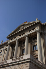 facade of the building