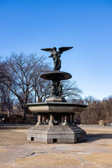 The Bethesda Fountain at Central Park in Manhattan