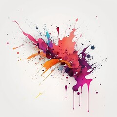 Background with colorful abstraction