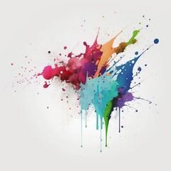 Fototapeta premium Background with colorful abstraction