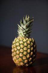 Pineapple table portrait