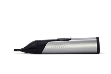 Blue toothbrush isolated on white background