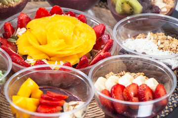 acai bowl with fruit