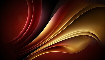 A gold and red abstract gradient , ai generated