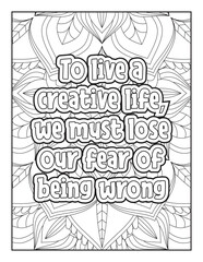  Affirmative quotes coloring page. Positive quotes coloring page. motivational quotes coloring pages design .inspirational words coloring book pages design. Motivational swear word. motivational