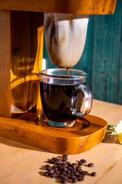 caf&eacute; filtrado.