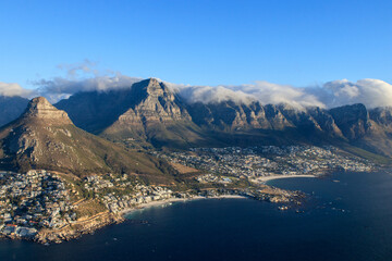 Naklejka premium Cape Town Clifton Camps Bay 12 Apostiles