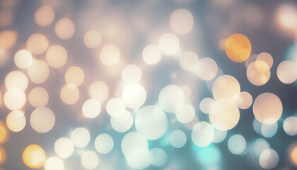 Fototapeta premium abstract bokeh background pastel ai generated