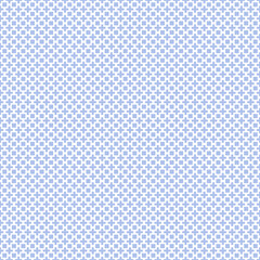 Blue Basic Shapes Cross Squares Seamless Pattern