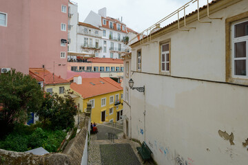 Fototapeta na wymiar Portugal old cities touring: Lisbon, Sintra, and Porto
