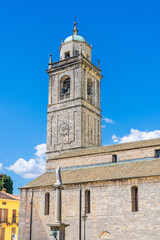 Fototapeta na wymiar Church of Saint Giacomo in Bellagio, Lake Como, Lombardy, Italy