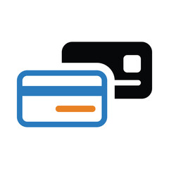 Fototapeta premium card, visa card, credit card, credit card icon