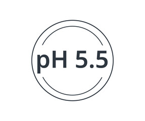 Ph 5.5 level symbol. 
