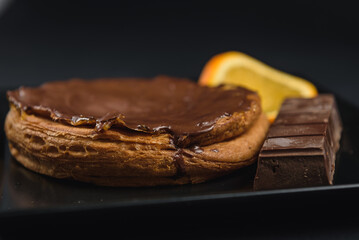 chocolate chip cookies on a plate