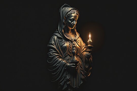 virgin mary - Powered by Adobe