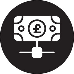 money glyph icon