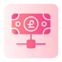 money gradient icon