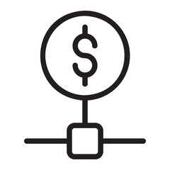 money line icon