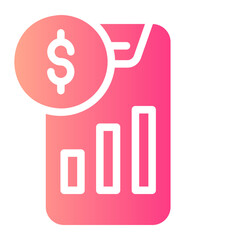 trading gradient icon